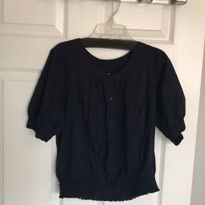 Anthropologie peasant top